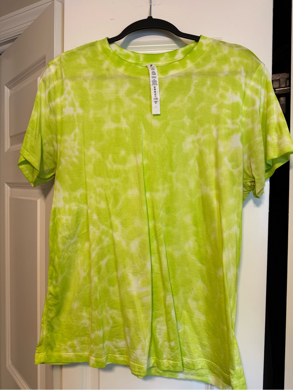 Lululemon All Yours Neon Tie-Dye Short Sleeve Tee